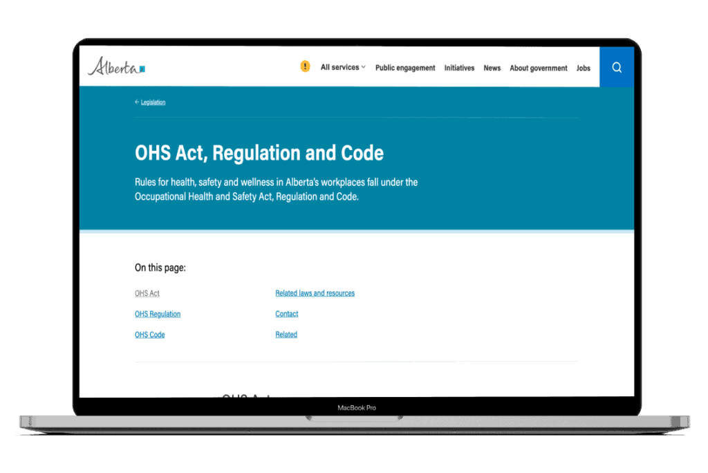 OHS Act and Regulations